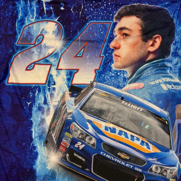 Chase Elliott #24 Hendrick Motorsports NASCAR All Over Print T-Shirt Men’s XL - Picture 5 of 11